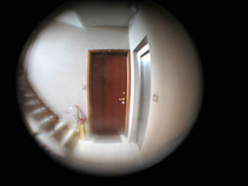 Microtelecamera al posto dello spioncino Microtelecamera al posto dello spioncino