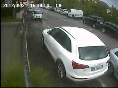 Videosorvegliare un’automobile in strada Videosorvegliare un’automobile in strada